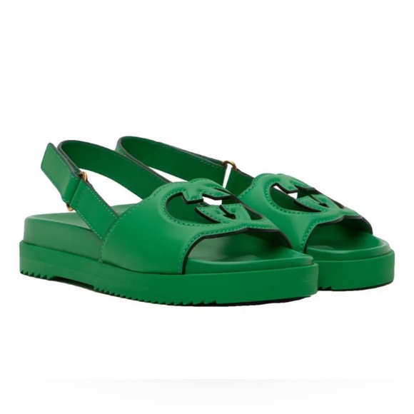 Gucci Comos Softy Platform Sandals - Picture 1 of 9